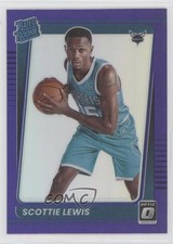 2021-22 Panini Donruss Optic Rated Rookie Purple Prizm Scottie Lewis #196 0b3