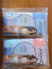 Jockey Elance Cotton Comfort French Cut Size 8, 2 Packs Totaling 6 Panties