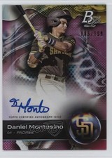 2023 Bowman Platinum Top Prospects Pink /199 Daniel Montesino #TOP-16 Auto 19l2