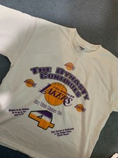 Vintage Los Angeles Lakers The Dynasty  T Shirt Mens size XL