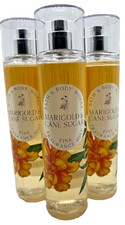 Bath  Body Works Marigold  Cane Sugar Fine Fragrance Mist 8 Oz x3
