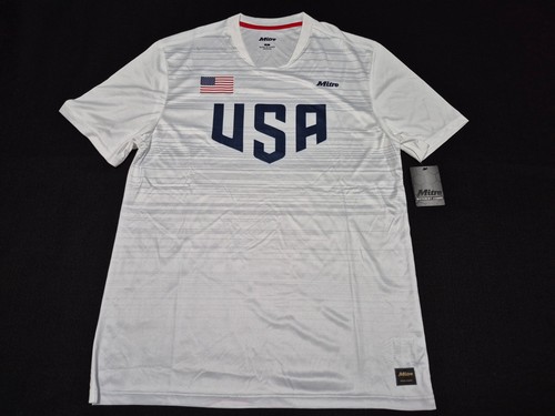 Mitre Mens USA Footbal  Soccer Jersey Shirt Officially Licensed SZ Medium