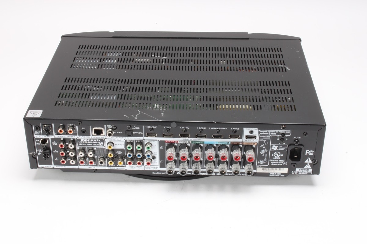 Marantz NR1604 7.1 Home Theater Network AV Surround Receiver 7.1