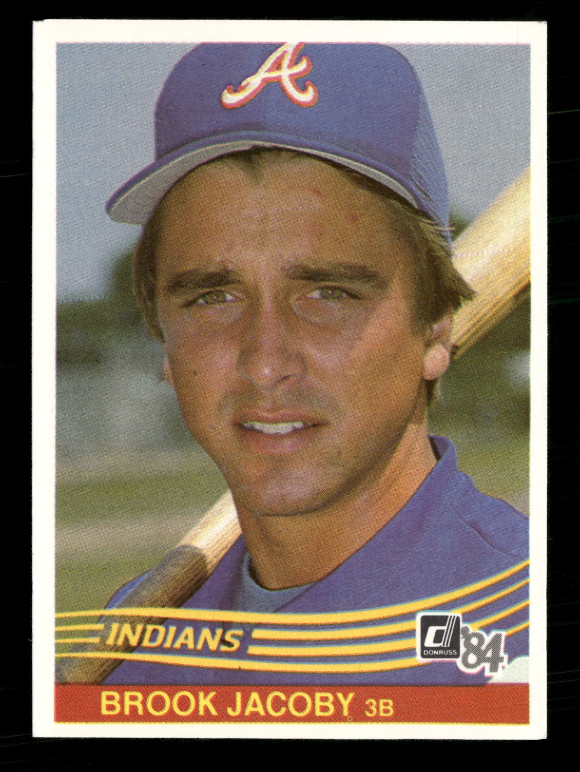 1984 Donruss #542 Brook Jacoby Cleveland Indians