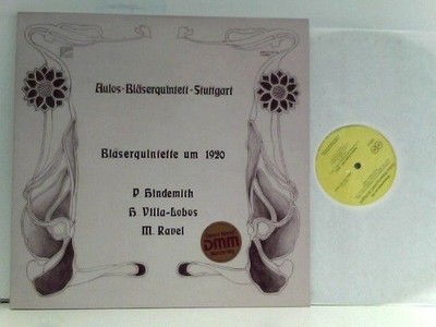 Aulos-Bläserquintett-Stuttgart*  Bläserquintette Um 1920 Hindemith, Paul, Heito
