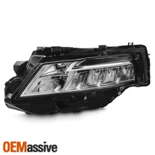 For 2021-2024 Nissan Rogue Bottom LED Headlights Headlamp Driver Side Chrome
