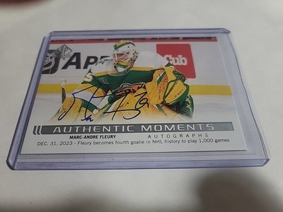 2024-25 Sp Authentic Marc-andre Fleury Authentic Moments Auto Am-mf Sp 