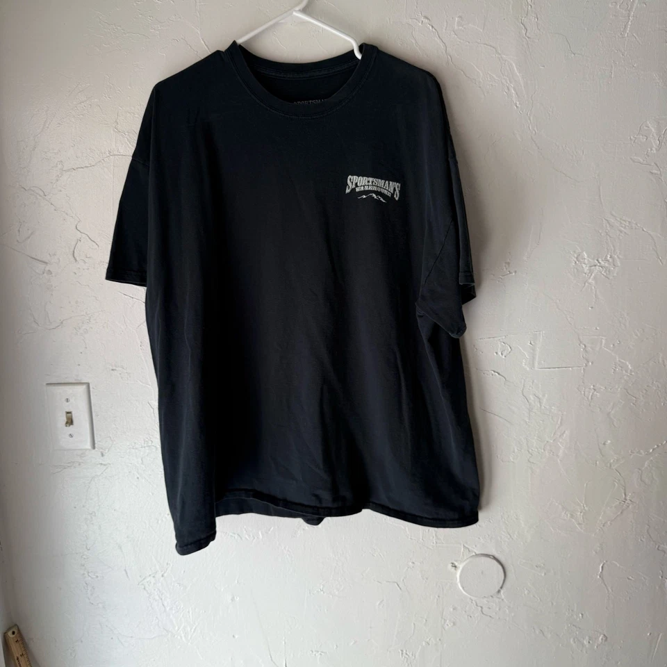 Футболка Sportsman's Warehouse размер 2XL черная США Patrotic In God We Trust - Изображение 2 из 4