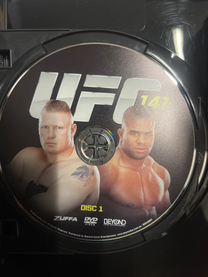 UFC: 141 Lesnar vs Overeem (DVD, 2-Disc Set, 2012) Region 4 - Image 3 of 4