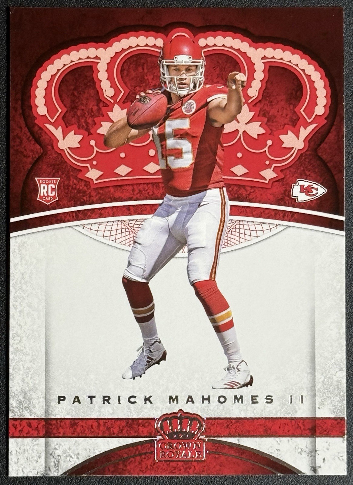 2017 Panini Preferred Crown Royale Rookies Patrick Mahomes II #84 RC