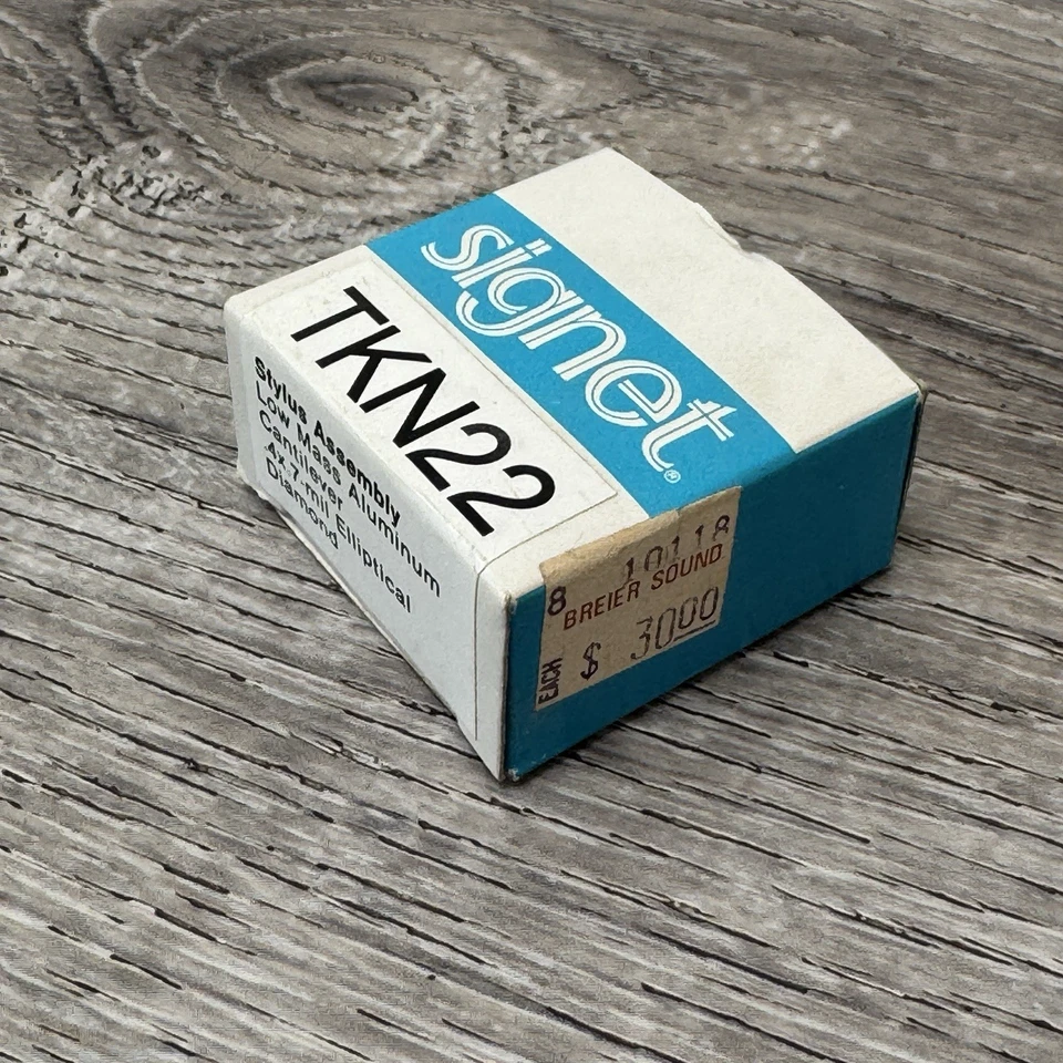 Signet TKN22 .4x.7mil 椭圆钻石手写笔 适用于唱机墨盒。 *NOS* — 第 2/4 张图片