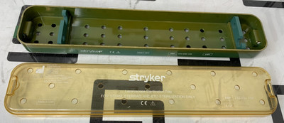 Stryker 233-032-108 Laparoscope Sterilization Tray 0233032108 17.5'' CRACKED