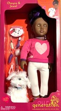 Our Generation Doll Choyce Jewel 18 inch Doll Pet Dog Grooming Set