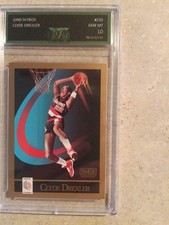 Clyde Drexler Gem Mint EJE. 10 Skybox 1990 Card #233