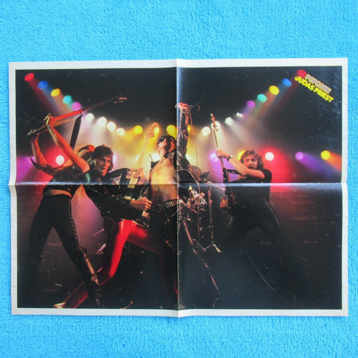 ROLLING STONES POSTER POPCORN 4 Seiten Judas Priest
