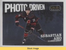 2022-23 O-Pee-Chee Platinum Photo Driven Sebastian Aho #PD-5 READ 1ta3