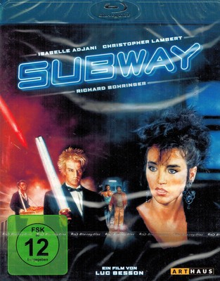 BLU-RAY NEU/OVP - Subway (1985) - Isabelle Adjani & Christopher Lambert