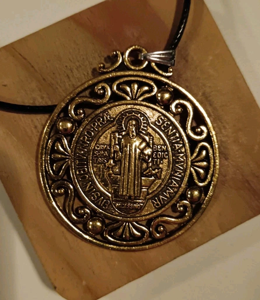Médaille Religieuse Ancienne - Saint Benoît, Protecteur Du Mal