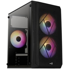 AEROCOOL ADVANCED TECHNOLOGIES CS107V2 Mini Tower PC Black AEROGSCS-107-A-V2