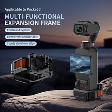 Extend Adapter Frame Protective Cage Quick Release For DJI Pocket 3 Tripod Head