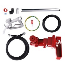 New Fuel Transfer Pump Gasoline Pump with Nozzle Kit for Diesel Kerosene 1/4HP