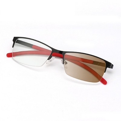 Flexible Photochromic Reading Glasses High power Magnifier +4.5D +6.0D Turn-tea