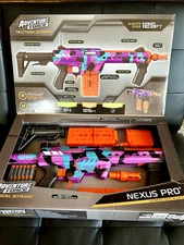 Adventure Force Tactical Strike Nexus Pro Ultimate Dart Blaster HTF Purple/ Blue