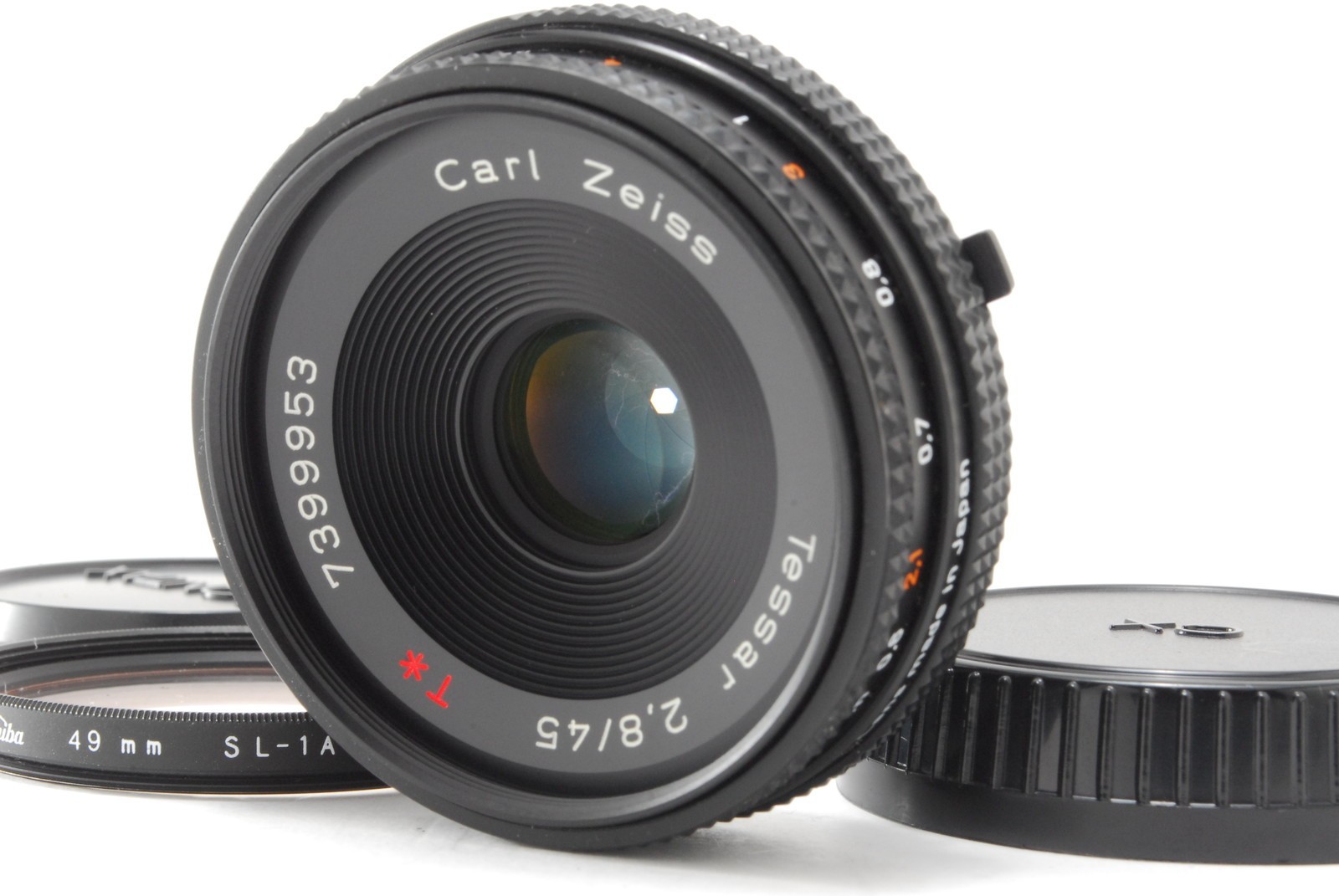 [Near MINT] Contax Carl Zeiss Tessar T* 45mm F/2.8 Lens C/Y 