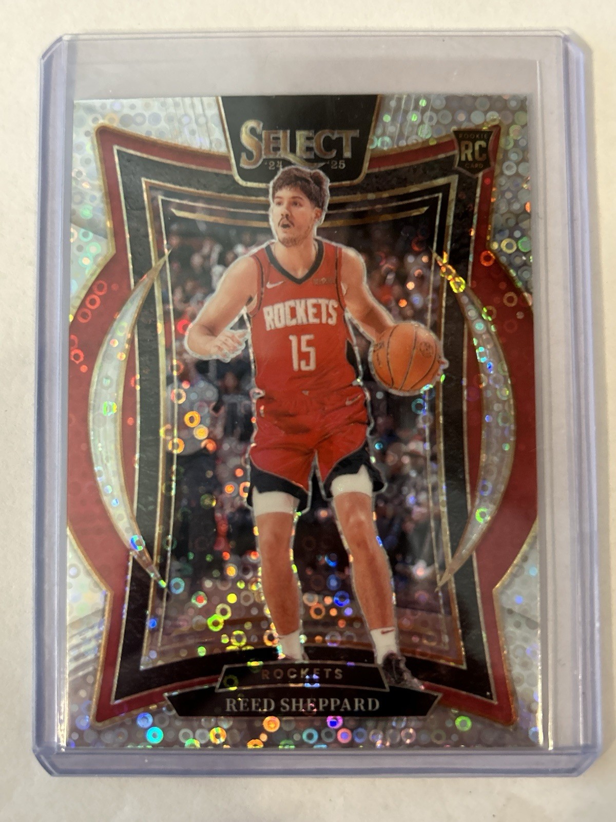 2024-25 Select Reed Sheppard Concourse RC Disco Fast Break Prizm #68 Rookie