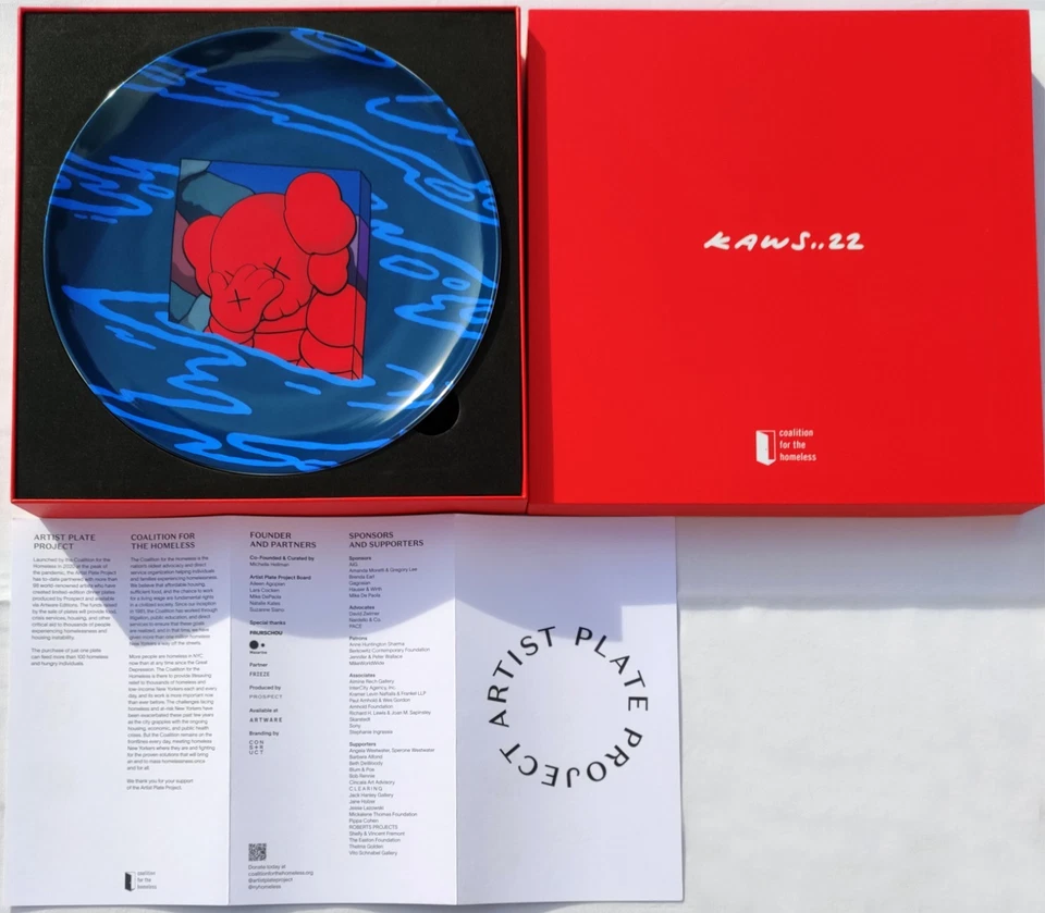 KAWS – HOURS, NIGHTS, WEEKS, MONTH – Artist Plate Project - Bild 2 von 4