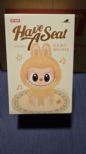 POPMART LABUBU Have a Seat ORIGINAL THE MONSTERS Sorpresa NEW Sealed Box