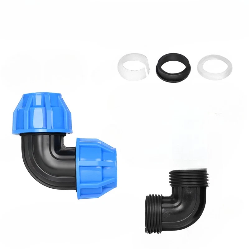 PP Fitting Verschraubung Klemmverbinder PE Rohr PVC Kunststoff 20 25 32 40 50 Mm - Bild 3 von 4