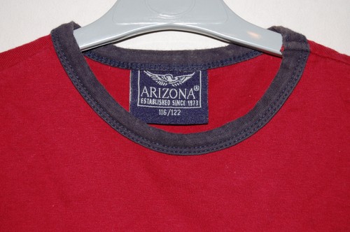 ARIZONA - GR. 116/122 - Tank-Top rot-blau - Bild 2 von 3