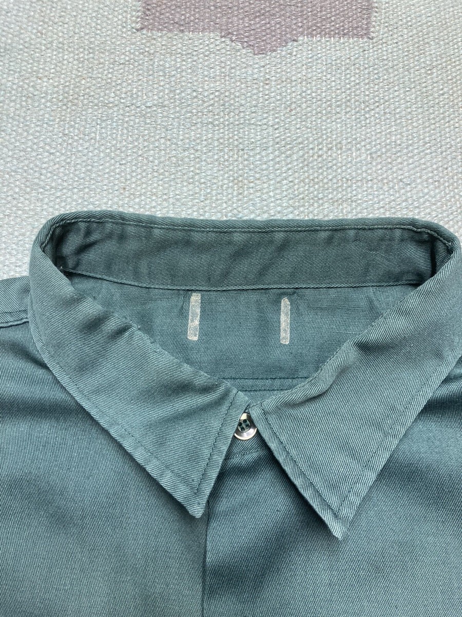 vintage 50s 60s 70s シャツ Vintage 50s 60s long sleeve work shirt twill selvedge