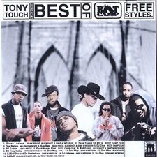 DJ TONY TOUCH THE BEST OF BOOT CAMP CLIK FREESTYLES MIXTAPE CD