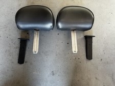 94-04 Ford Mustang Gt Cobra Dark Charcoal Gray Big Seat Iup Headrest Set Bw V8