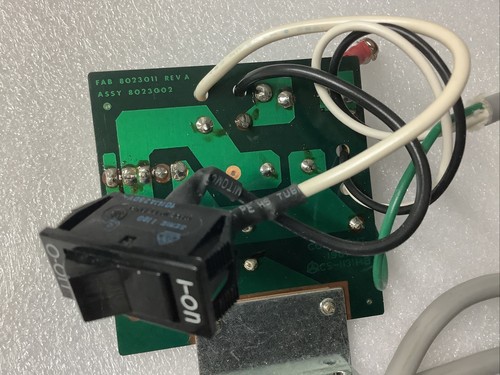 Used Commodore 8023P Printer AC Power Cord and Fuse Circuit Board 117VAC 60Hz - Picture 3 of 5