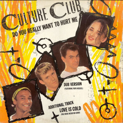Culture Club - Do You Really Want To Hurt Me (12'', Single, EMI)
