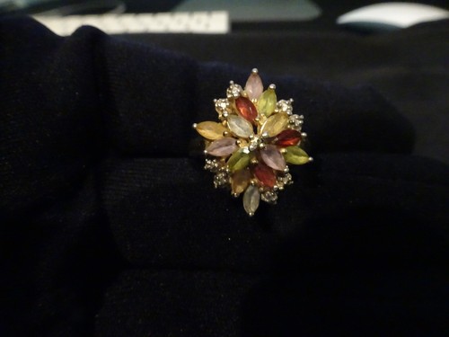 #700-ANELLO VINTAGE IN ARGENTO STERLING-925--MISURA 8 -- - Foto 13 di 14