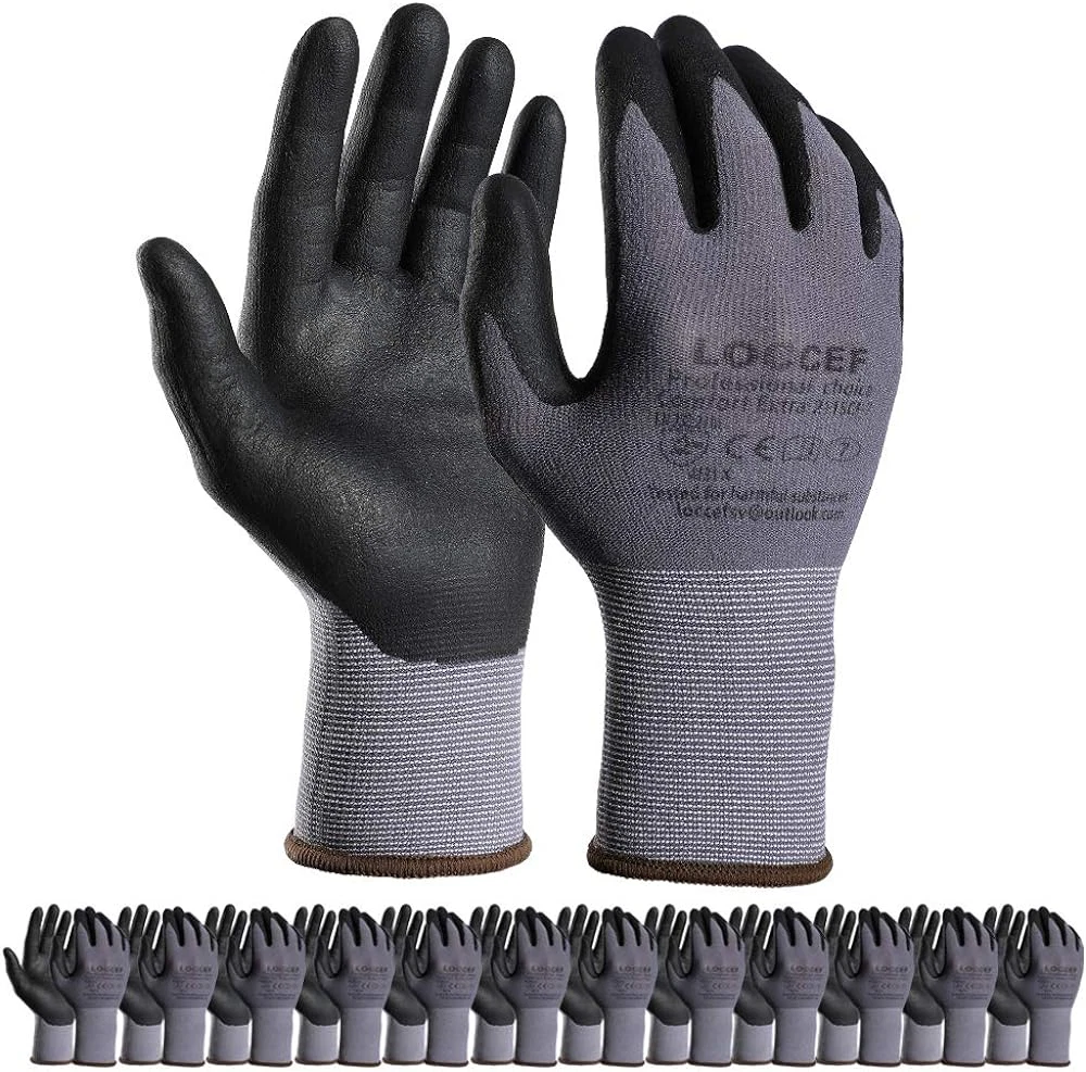 Seamless 2024 nylon gloves