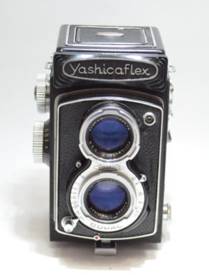 Near Mint】Yashica Yashicaflex Model C 6x6 TLR Camera 80mm f/3.5