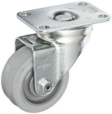 Albion 04XS03051S 3" Diameter X-tra Soft Rubber Wheel Light Duty Stainless St...