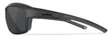Wiley X Ozone Captivate polarized smoke matte black frame CCOZN08
