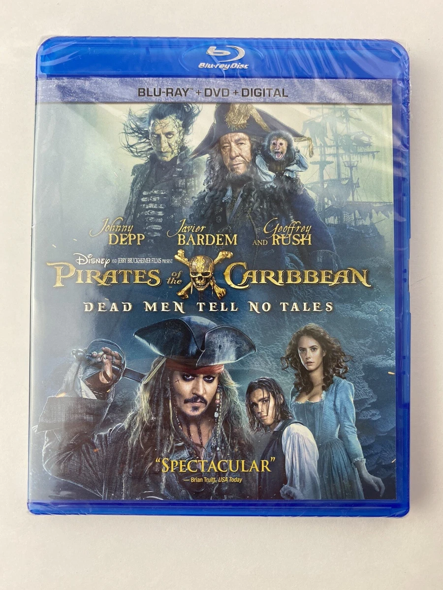 Derfor drikke halvleder Pirates of the Caribbean Dead Men Tell No Tales BluRay/DVD/Digital No Slipcover 786936854398 | eBay Derfor drikke halvleder Pirates of the Caribbean Dead Men Tell No Tales BluRay/DVD/Digital No Slipcover 786936854398 | eBay
