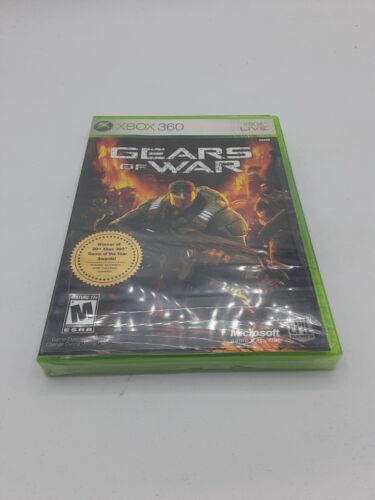Gears of War Microsoft Xbox 360 2006 nuevo videojuego sellado de fábrica  - Imagen 1 de 3