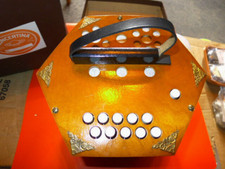 Klinganthal 506.. 80 Reed Anglo 20+1 Button 7.25" Wide Concertina 12 Fold.Boxed
