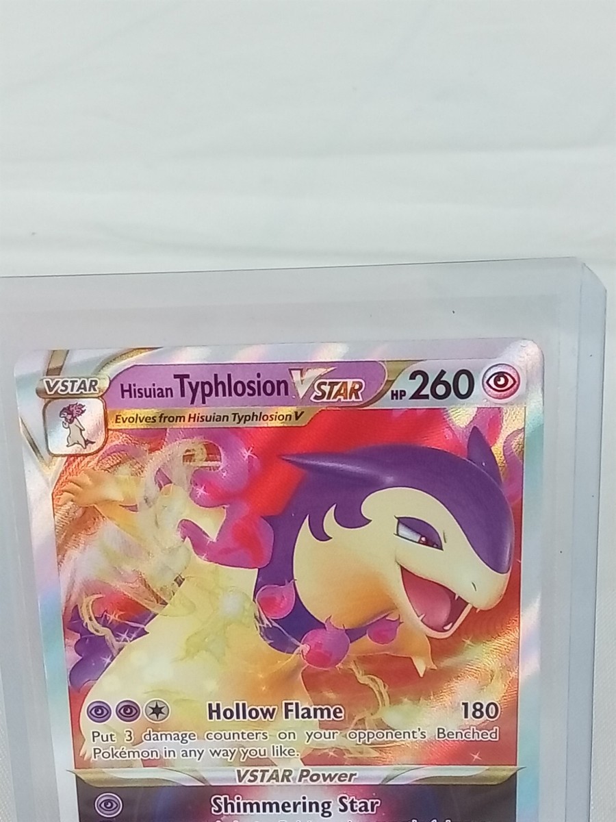 Hisuian Typhlosion Vstar Hp 260 Foil #54 Pokémon Card 2022 Hisuian Typhlosion Vstar Hp 260 Foil #54 Pokémon Card 2022
