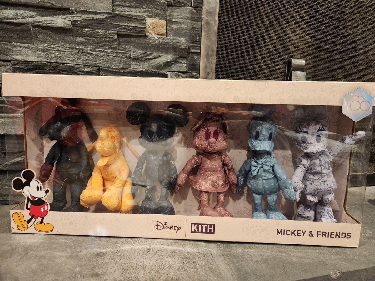 Disney KITH ミッキー＆フレンズ 6体セット Disney | Kith for Mickey & Friends 6-Pack Plush Set - Multi
