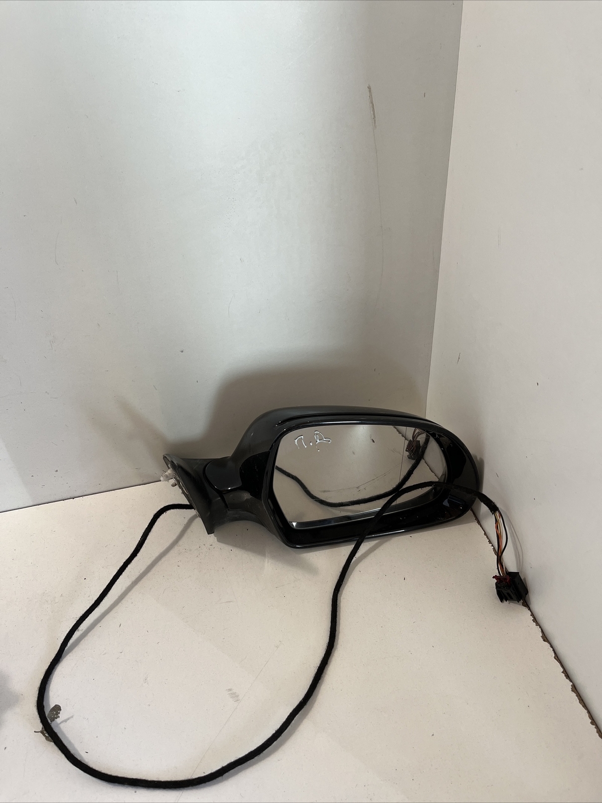 Skoda Octavia Wing Mirror Front Right Black Genuine 2009 Rhd