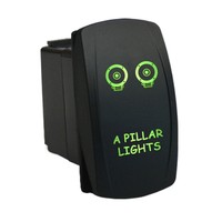 Rocker Switch 6b76g Laser A Pillar Lights Dual Led Green On Off Polaris Maverick Rocker Switch 6b76g Laser A Pillar Lights Dual Led Green On Off Polaris Maverick